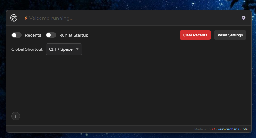 Terminal Command Execution