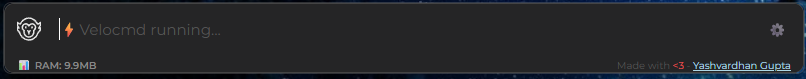 Velocmd stat-mode on launch demo